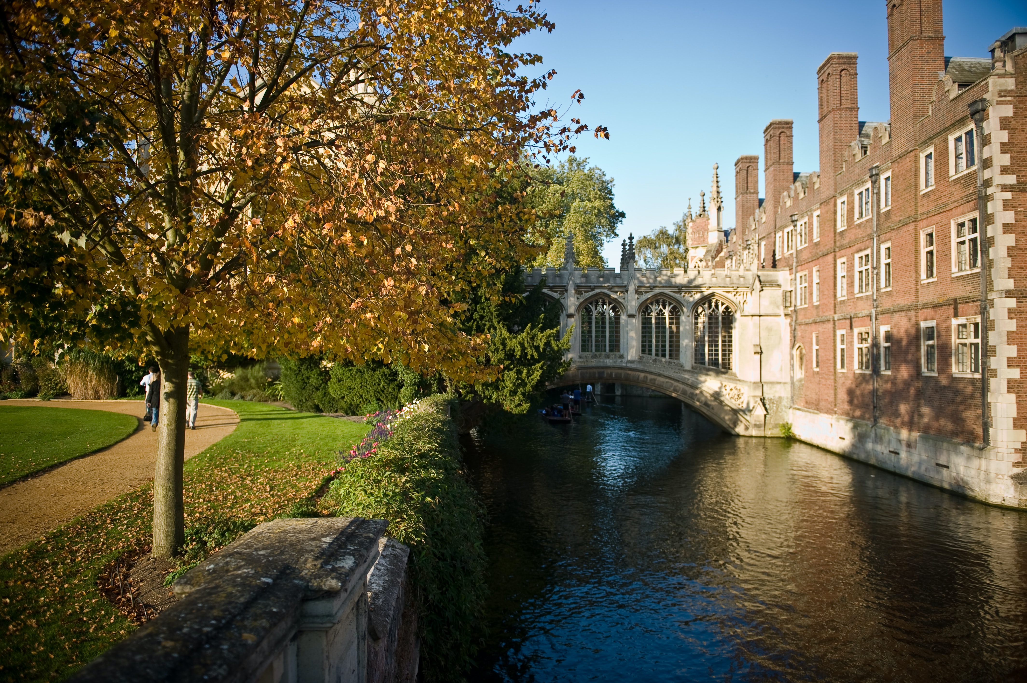 The River Cam and St John's College, Cambridge