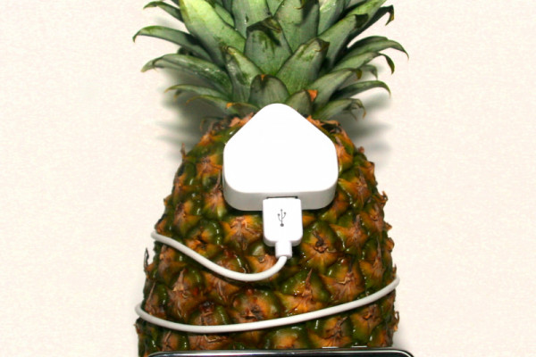 Pineapple Powered iPod